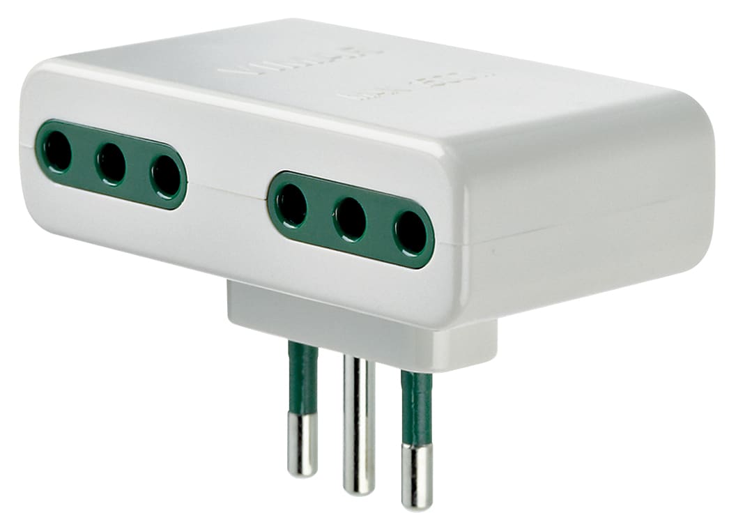 VIMAR SPA - VIW01161.B ADATTATORE MULT. S11+4P11 BIANCO