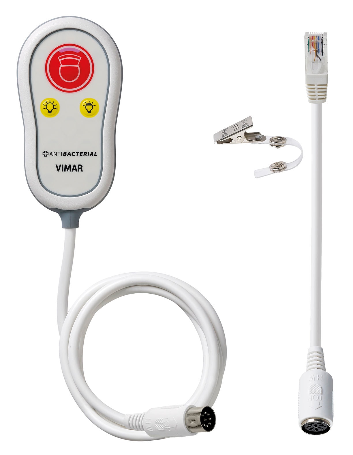 VIMAR SPA - VIW02089.AB PERELLA CHIAMATA 2 LUCI ANTIBATTERICO