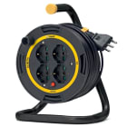 VIMAR SPA - VIW0P32730 AVVOLGICAVO 16A 4 USCITE UNIVERSALI 15M