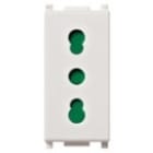 VIMAR SPA - VIW14203 PRESA 2P+T 16A P17/11 BIANCO