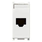 VIMAR SPA - VIW14339.AB.14 Presa RJ45 Netsafe Cat6FTP antibatterico