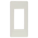 VIMAR SPA - VIW14666.02 PLACCA 1M PANNELLI AVORIO