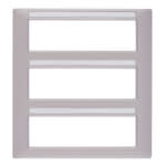 VIMAR SPA - VIW14691.21 PLACCA 21M NICHEL OPACO