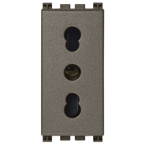 VIMAR SPA - VIW19203.M PRESA 2P+T 16A P17/11 METAL