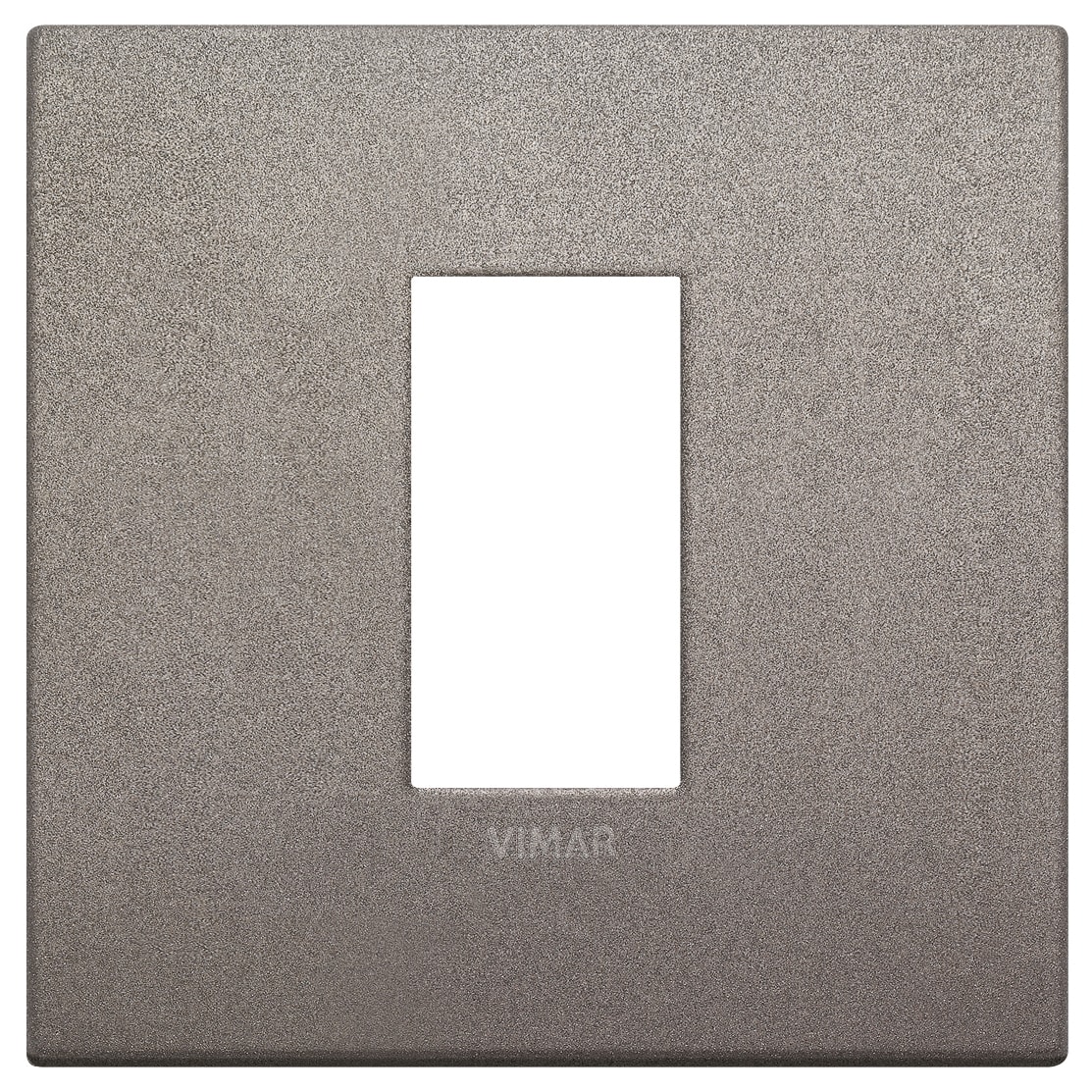 VIMAR SPA - VIW19641.04 PLACCA CLASSIC 1M TITANIO MATT