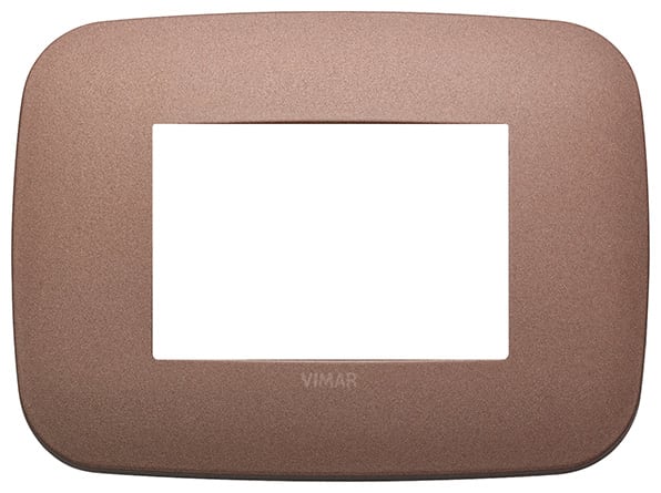 VIMAR SPA - VIW19683.24 Placca Round 3M bronzo matt