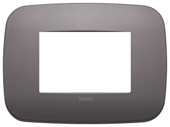 VIMAR SPA - VIW19683.29 PLACCA ROUND 3M NICHEL DARK