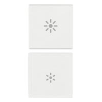 VIMAR SPA - VIW19751.3.B DUE MEZZI TASTI 1M DIMMER BIANCO