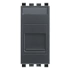 VIMAR SPA - VIW20322 Presa RJ11 6/4 con portello grigio