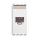 VIMAR SPA - VIW20339.4.B Presa RJ45 Netsafe Cat5e UTP 110 bianco