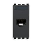 VIMAR SPA - VIW20339.6 Presa RJ45 Netsafe Cat6 UTP 110 grigio