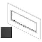 VIMAR SPA - VIW21657.18 Placca 7M nero totale