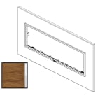 VIMAR SPA - VIW21657.31 PLACCA 7M NOCE ITALIANO