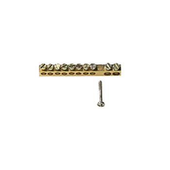 VIMAR SPA - VIWV51810 Morsettiera ottone 10 fori