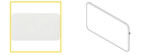 VIMAR SPA - VIWV71634 COPERCHIO FILO MURO 4M