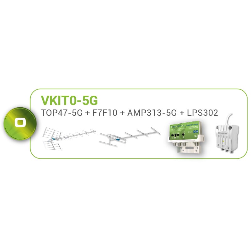 FTE MAXIMAL ITALIA S - FTEVKIT0-5G VKIT0-5G F7F10+TOP47-5G+AMP313-5G+LPS302