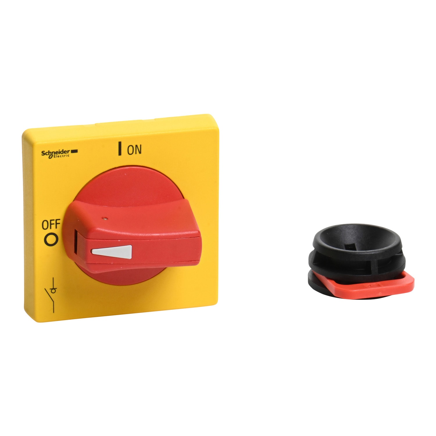 SCHNEIDER ELECTRIC - SNRVLSH2H5R MANOVRA ROTATIVA GIALLO/ROSSA DIAM.22