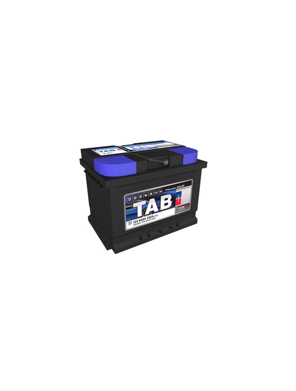 CAR SERVICE SRL - CASVP62L2B BATTERIA D59 60AH 242X175X175