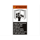 CEMBRE SPA - CEM2613300-F ETICH.VS-I133 PER IMP.ELETTR.125X62 FRAN