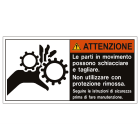 CEMBRE SPA - CEM2613400-E ETICH.VS-I134 PER IMP.ELETTR.62X125 SPAG