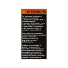 CEMBRE SPA - CEM2613600-F ETICH.VS-I136 PER IMP.ELETTR.62X125 FRAN