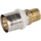 VALSIR - VALVS0170205 PEXAL BRASS DIRITTO MASCHIO 16X2 X 1/2