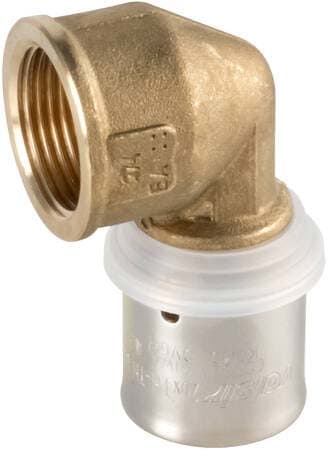 VALSIR - VALVS0170621 PEXAL BRASS GOMITO FEMMINA 20X2 X 1/2