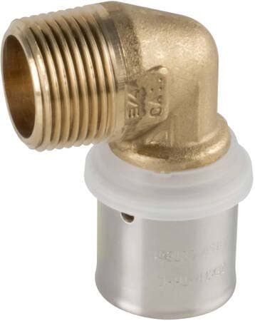 VALSIR - VALVS0170505 PEXAL BRASS GOMITO MASCHIO 16X2 X 1/2