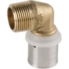 VALSIR - VALVS0170505 PEXAL BRASS GOMITO MASCHIO 16X2 X 1/2