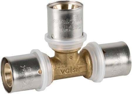 VALSIR - VALVS0170709 PEXAL BRASS T INTERMEDIO 20X2-20X2-20X2