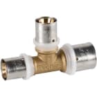 VALSIR - VALVS0170825 PEXAL BRASS T RIDOTTO 20X2 - 20X2 - 16X2