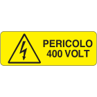 OCMEI SRL - OCMW012-459-AD ETIC.ADES.350X125MM PERICOLO 400