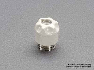 WOEHNER ELECTROTECHN - WOH01098000 TAPPO A VITE DII, PORCELLANA