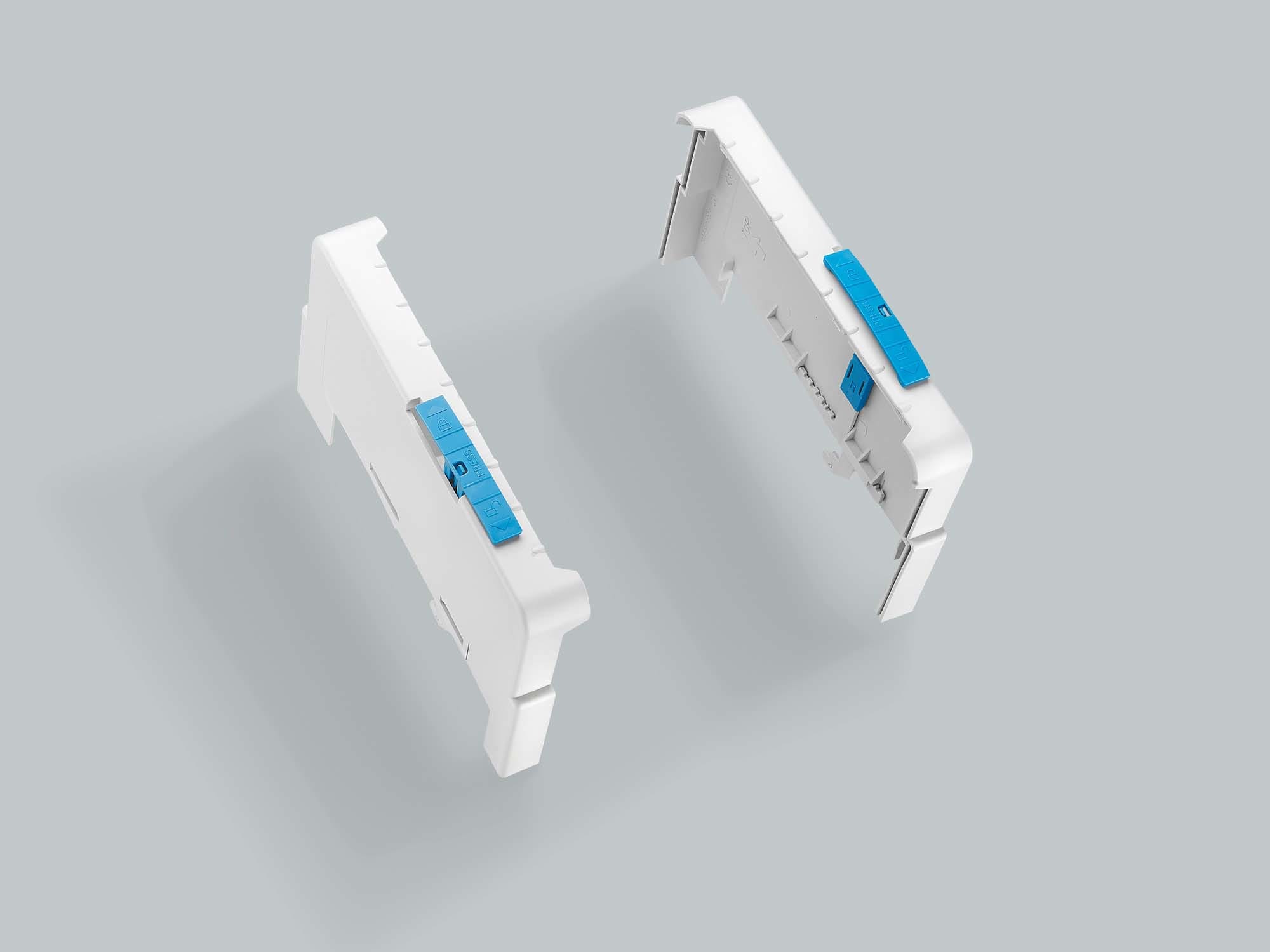 WOEHNER ELECTROTECHN - WOH01136000 SET 2 SUPPORTI X CAL. MODULARI, SIS. 60,