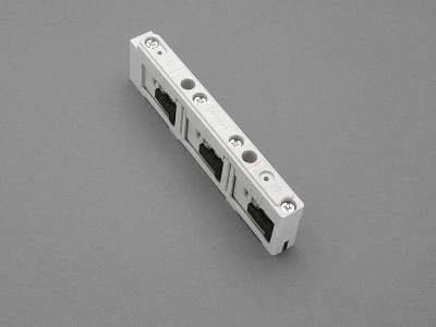 WOEHNER ELECTROTECHN - WOH01508000 SUPPORTO BARRE UL,3POLI,SIS. 60MM