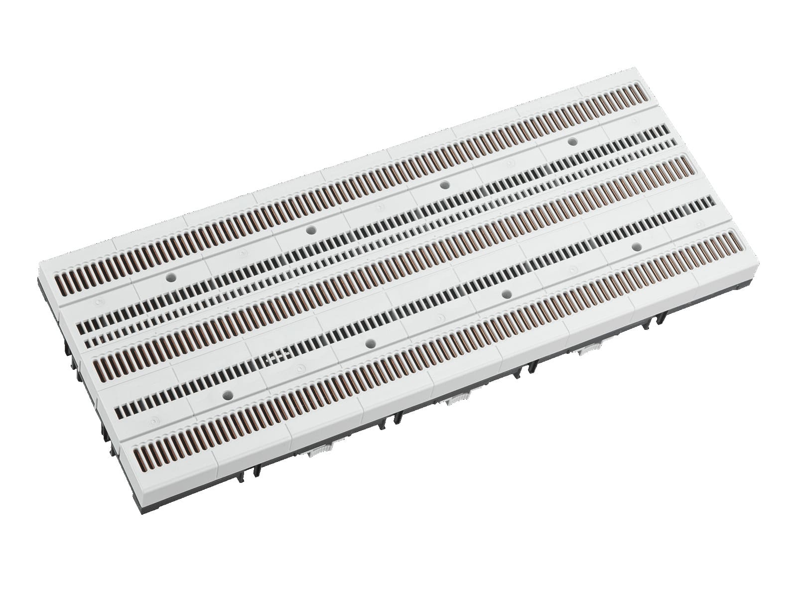 WOEHNER ELECTROTECHN - WOH11405000A CROSSBOARD 125A X ALIM.FRONT, 3P, 405MM