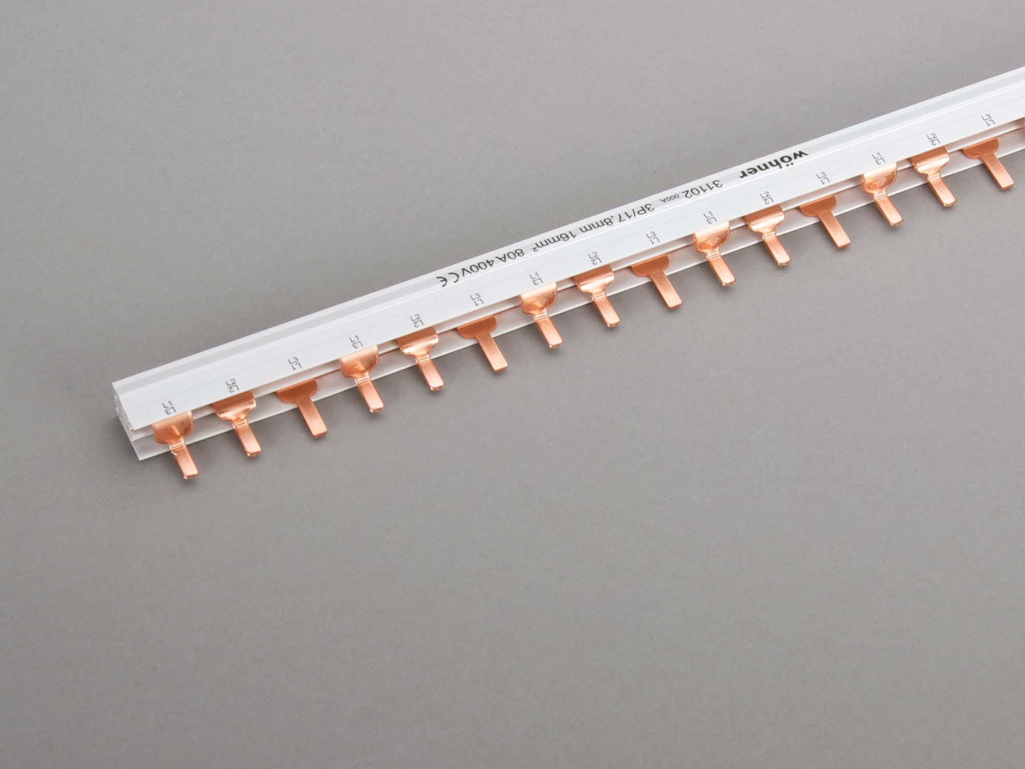 WOEHNER ELECTROTECHN - WOH31102000A PETTINE 3P, PASSO 18MM,16MMQ