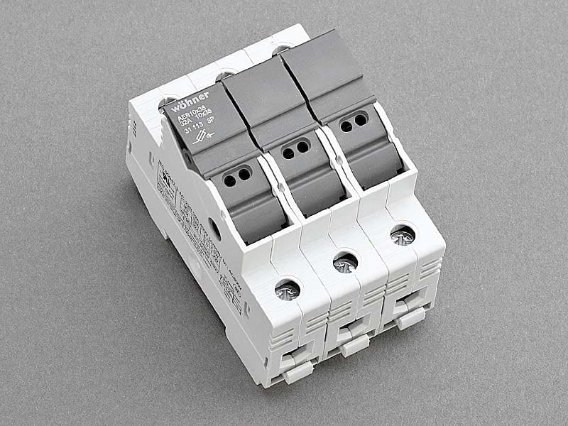 WOEHNER ELECTROTECHN - WOH31113000 AMBUS X FUS. 10X38, 3P