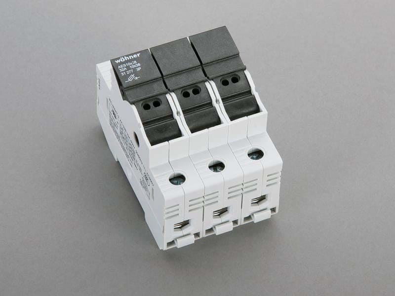 WOEHNER ELECTROTECHN - WOH31277000 AMBUS X FUS. 10X38, 3P, EXTRARAPIDI