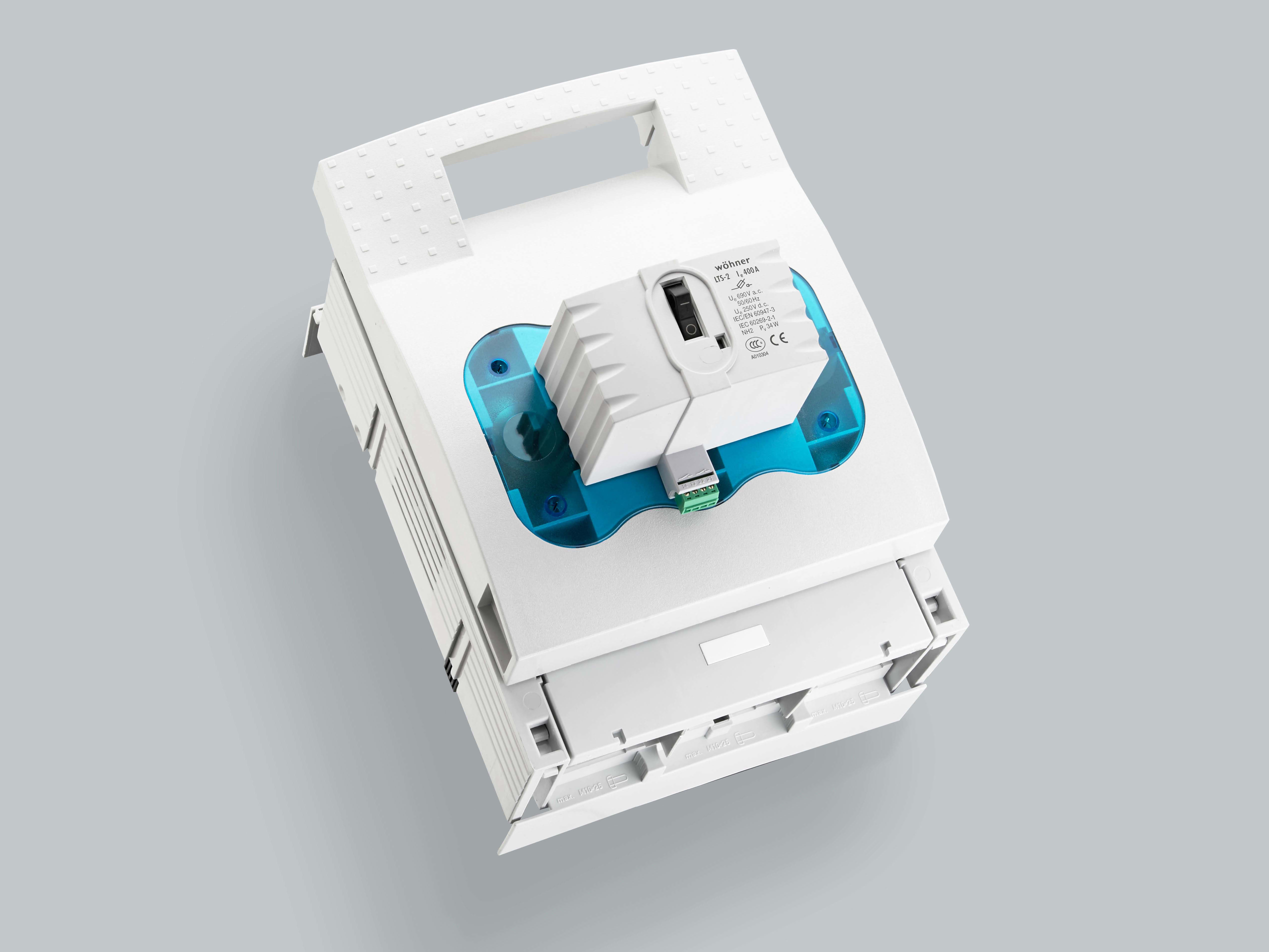 WOEHNER ELECTROTECHN - WOH33161000 BASE SEZION. NH2, SIS.60, CON MF, VITI M