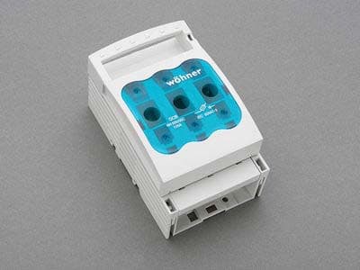 WOEHNER ELECTROTECHN - WOH33217000 BASE SEZION. NH000 X PAN., MORS.A GABBIA