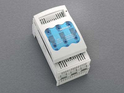 WOEHNER ELECTROTECHN - WOH33421000 BASE QCC X FUS CLS. J 30A, SIS 60MM