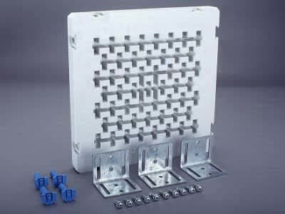 WOEHNER ELECTROTECHN - WOH35008000 SUPPORTO X UNITA ALLACIAM., UNIV., ESTER