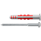 FISCHER ITALIA - FIS00557727 DUOSEAL 6X38 S PLUG/SCREW A2