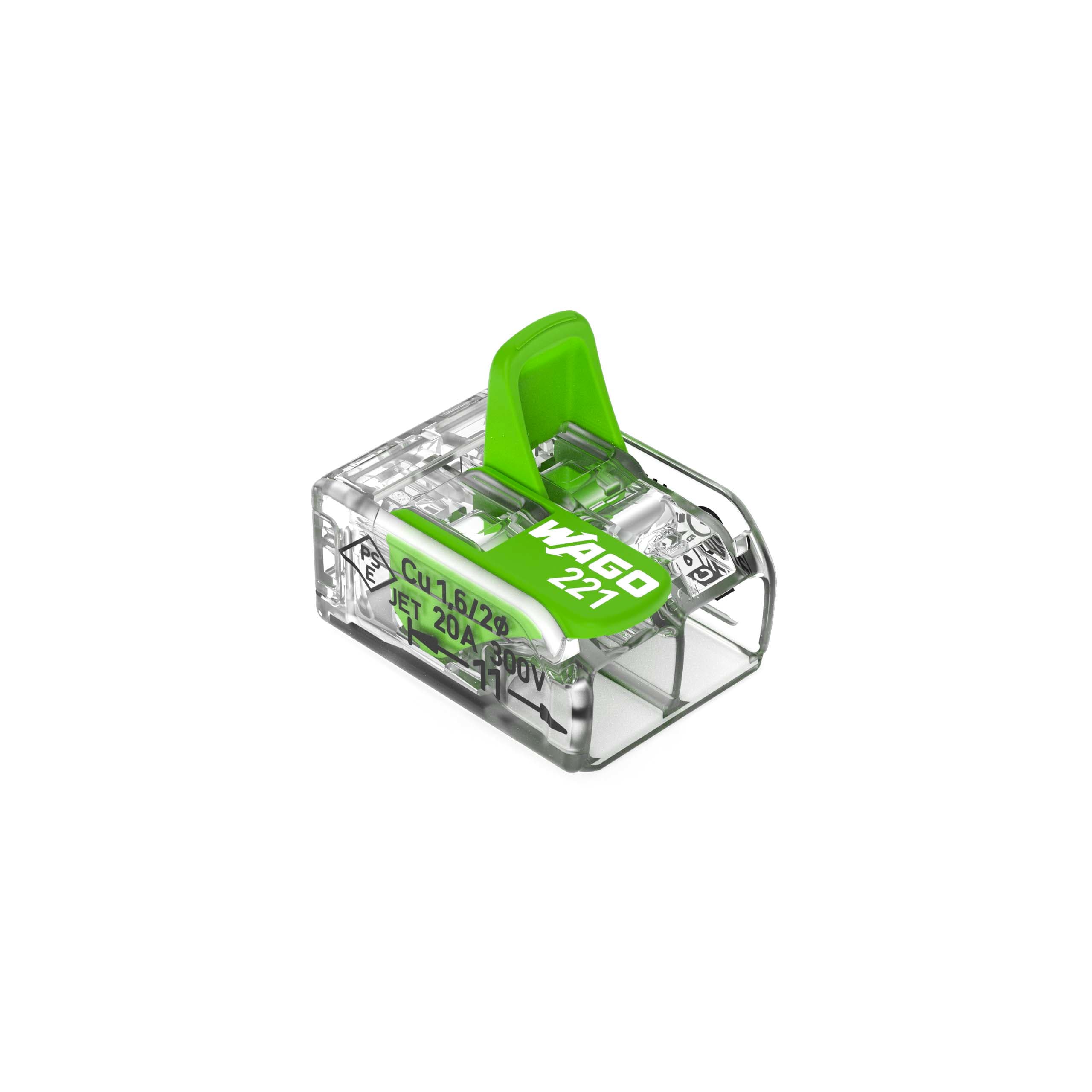 WAGO ITALIA SRL - WAG221-422 MORSETTO CON LEVE GREEN RANGE