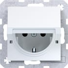 BERKER - BRKWAS1412WG PR.SCHUKO SHUTT+COP. M.VITE AX/CX BIA LU
