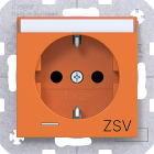 BERKER - BRKWAS1439AP SCHUKO LED CTR ZSV ETICH VITE AX/CX ARAN
