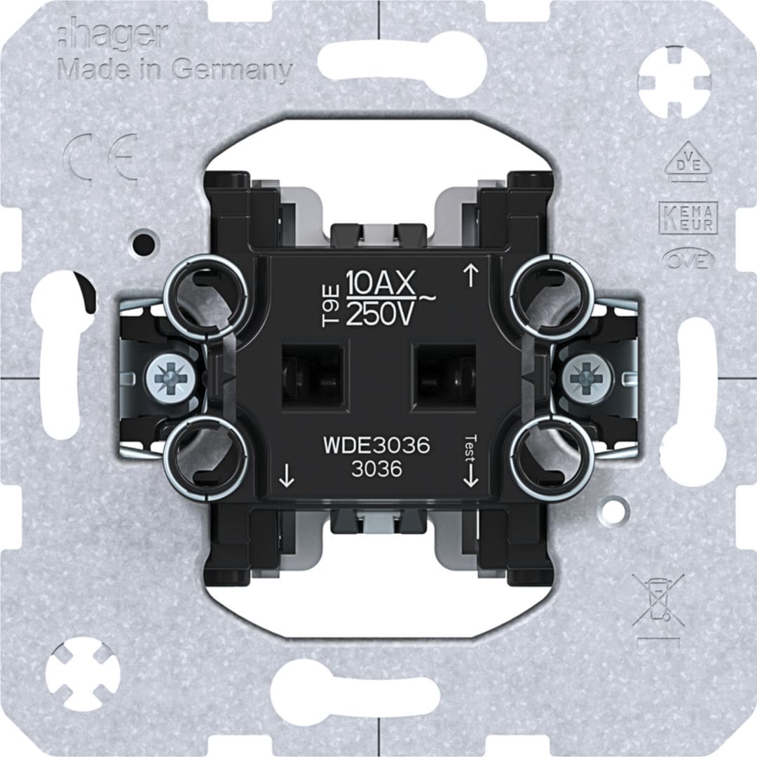 BERKER - BRKWDE3036 INTERRUTTORE DEVIATORE COMANDO LUCI