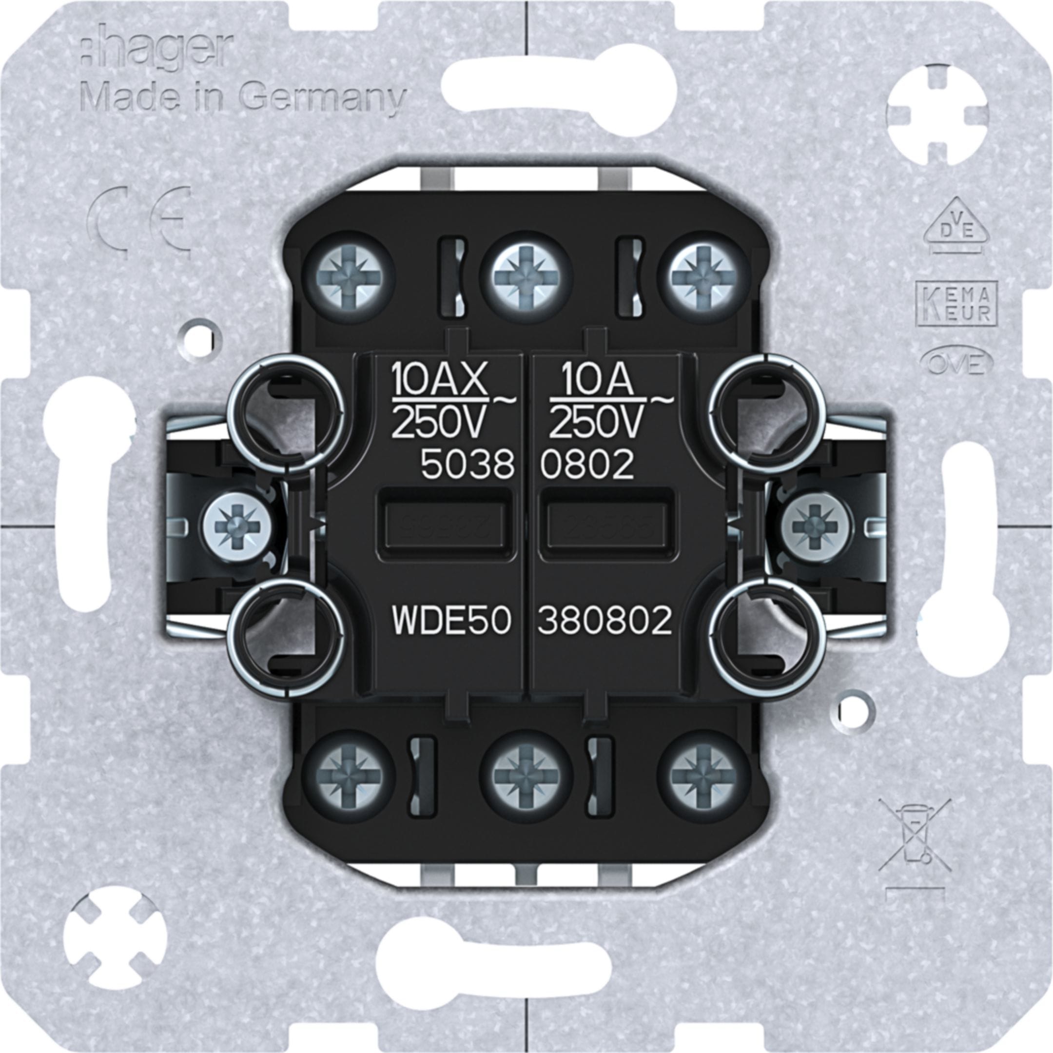 BERKER - BRKWDE50380802 DEVIAT.DOPP/PULS.CONT.DI COMM