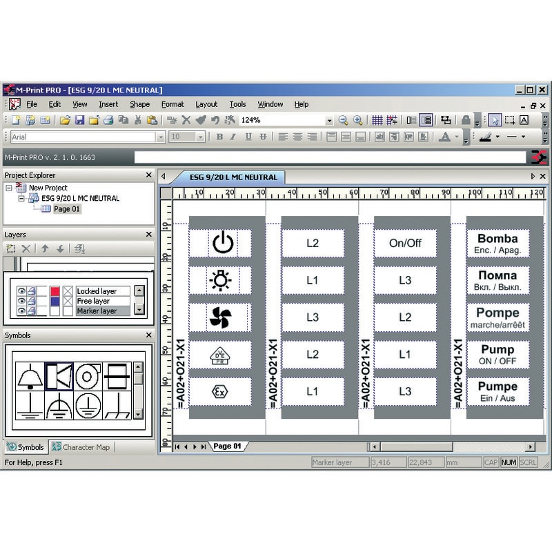 WEIDMULLER - WEI1905490000 M-PRINT PRO